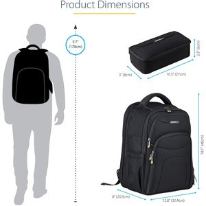 17.3" Laptop Backpack W/ Tablet Pocket